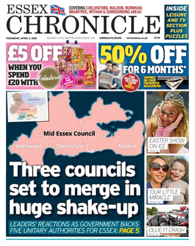 Cover of Essex Chronicle
