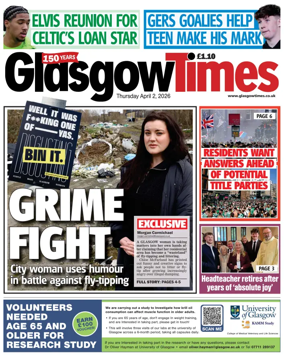 Cover of Glasgow Times