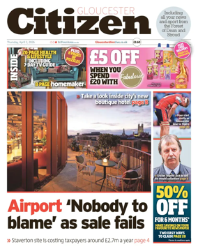 Cover of Gloucester Citizen