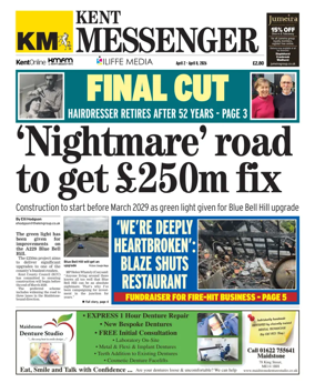 Cover of Kent Messenger Maidstone