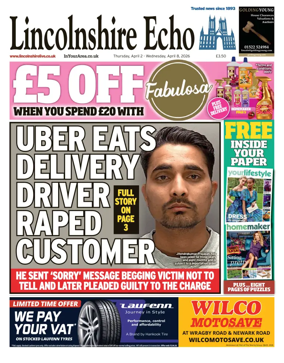 Cover of Lincolnshire Echo