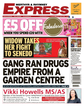 Cover of Merthyr Express