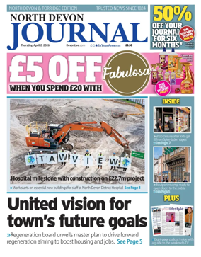 Cover of North Devon Journal