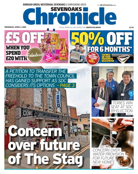 Cover of Sevenoaks Chronicle