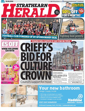 Cover of Strathearn Herald