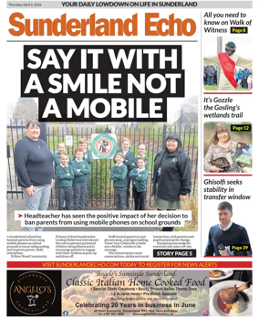 Cover of Sunderland Echo