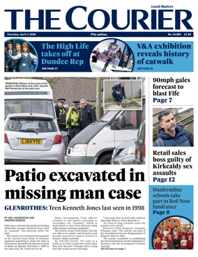 Cover of The Courier & Advertiser (Fife Edition)