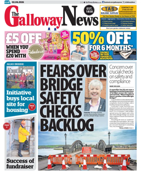 Cover of The Galloway News