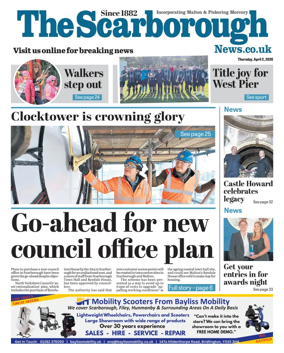 Cover of The Scarborough News