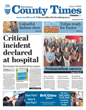 Cover of West Sussex County Times