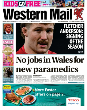 Cover of Western Mail