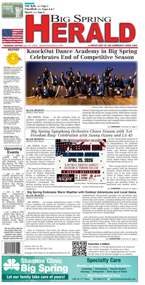Cover of Big Spring Herald