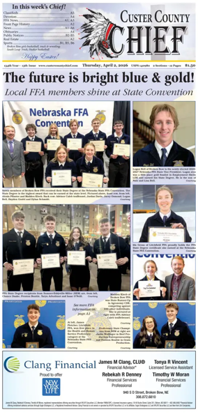 Cover of Custer County Chief