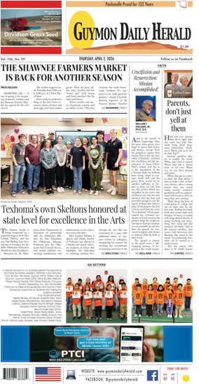 Cover of Guymon Daily Herald