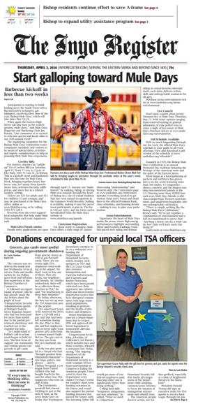 Cover of Inyo Register