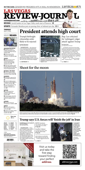 Cover of Las Vegas Review-Journal