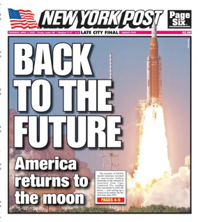Cover of New York Post