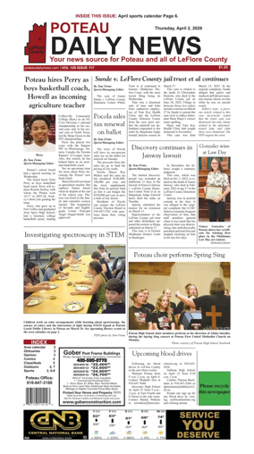 Cover of Poteau Daily News