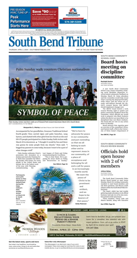 Cover of South Bend Tribune
