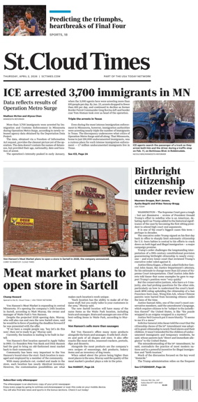 Cover of St. Cloud Times