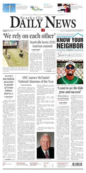 Cover of Starkville Daily News