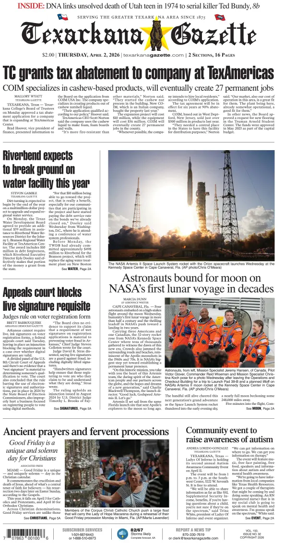 Cover of Texarkana Gazette