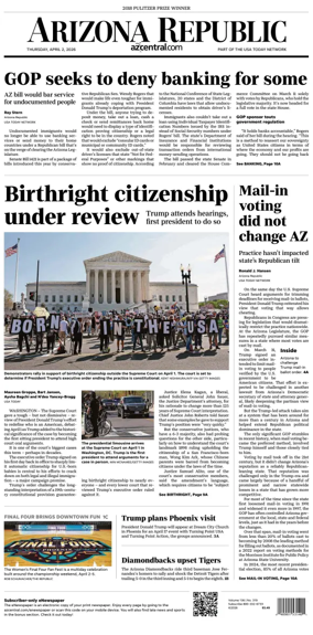 Cover of The Arizona Republic