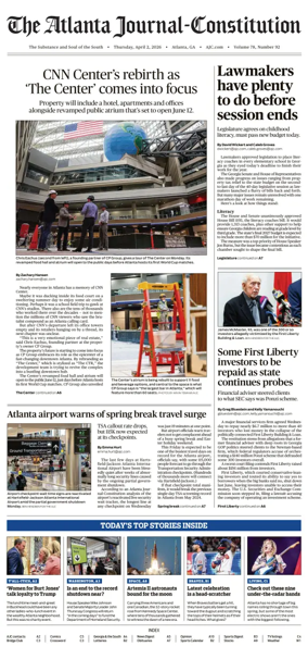 Cover of The Atlanta Journal-Constitution