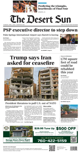 Cover of The Desert Sun