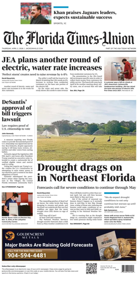 Cover of The Florida Times-Union