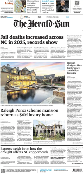 Cover of The Herald Sun