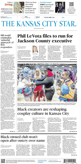 Cover of The Kansas City Star