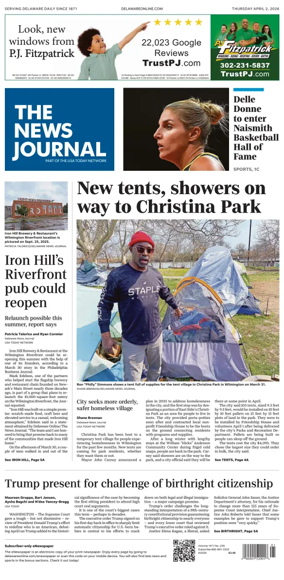 Cover of The News Journal