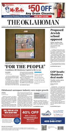 Cover of The Oklahoman
