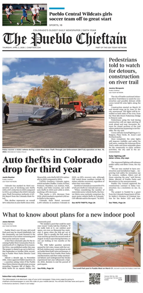 Cover of The Pueblo Chieftain