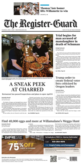 Cover of The Register-Guard