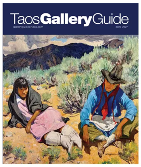 Cover of The Taos News - Taos Gallery Guide