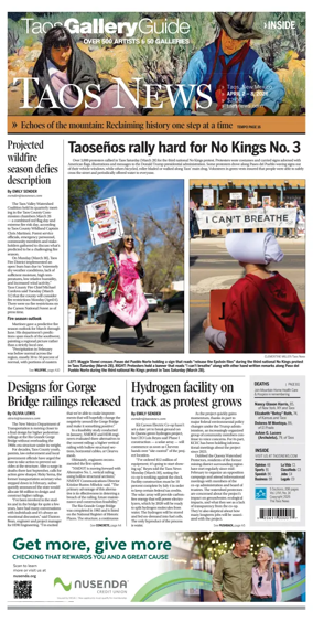 Cover of The Taos News