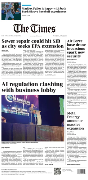 Cover of The Times (Shreveport)