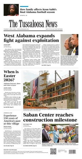 Cover of The Tuscaloosa News