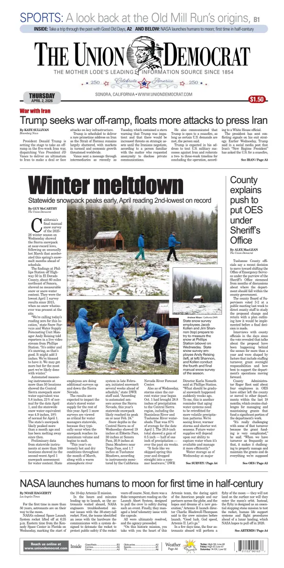 Cover of The Union Democrat