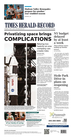 Cover of Times Herald-Record