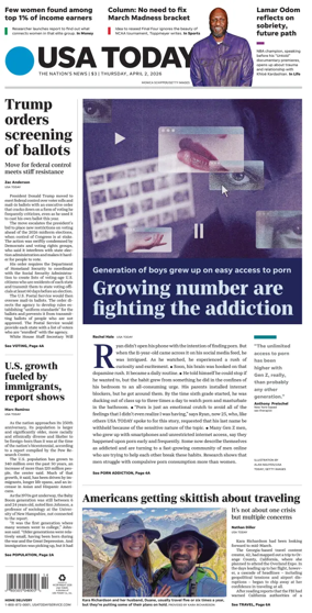 Cover of USA TODAY US Edition