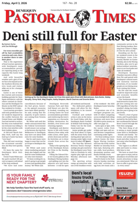 Cover of Deniliquin Pastoral Times