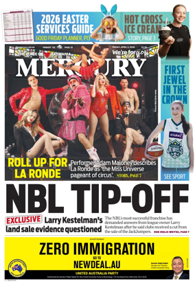 Cover of Mercury (Hobart)