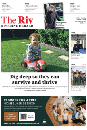 Cover of The Riverine Herald