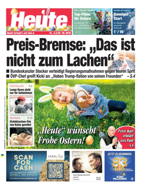 Cover of Heute - Niederosterreich Ausgabe