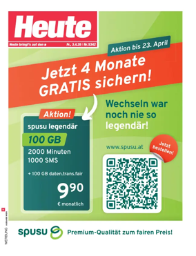Cover of Heute - Wien Ausgabe