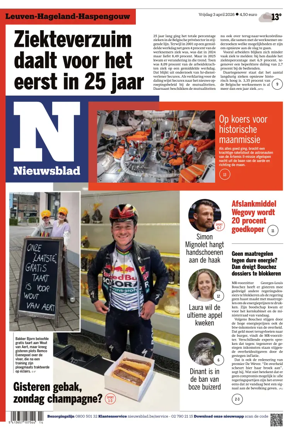 Cover of Het Nieuwsblad