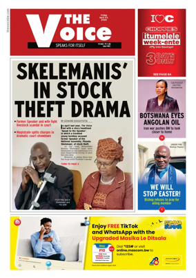 Cover of The Voice (Botswana)